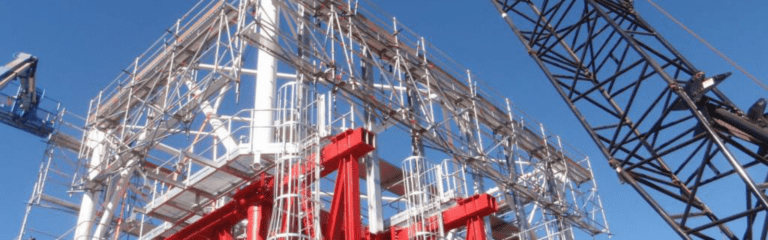 Personnel Materials hoist operating at Saferight Facility during delivered PERSONNEL MATERIALS HOIST course.